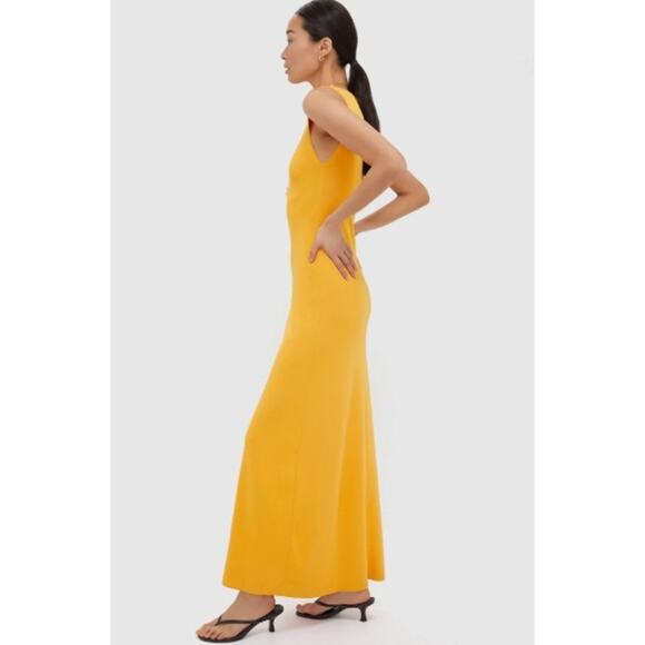 SOLID & STRIPED Lucerne Mango Knit Fitted Dress M Size M NWT Retail $268 - Picture 4 of 6